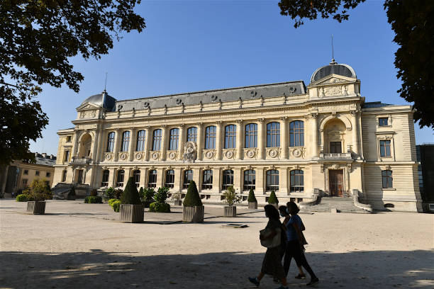 le jardin des plantes, jardin botanique, paris, france. - museum photos et images de collection