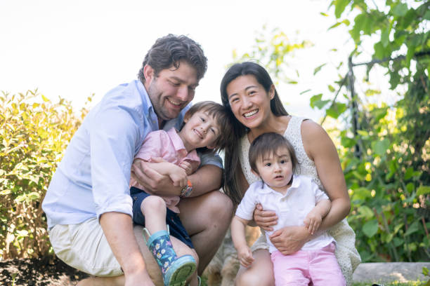 istock Portrait of a multiethnic family 1276257270