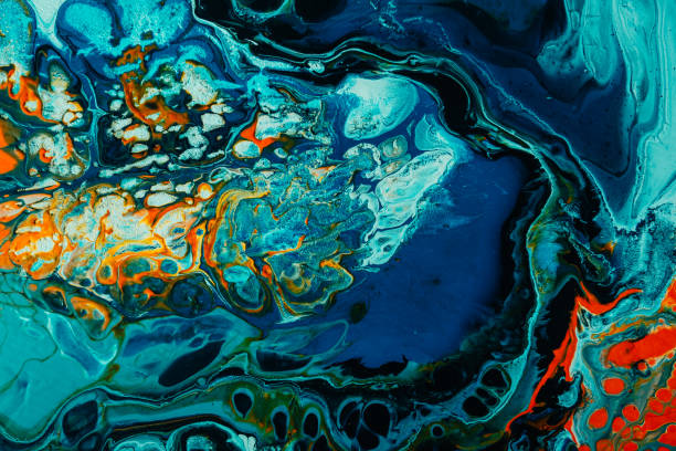 istock acrylic ink water marble texture blue yellow fluid 1276257662