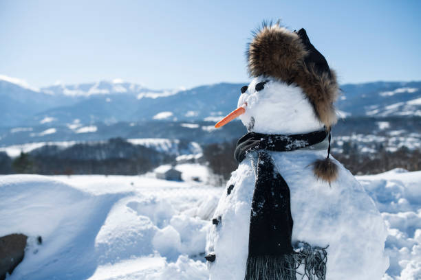 istock Photo Of A Snow Man 1276258524