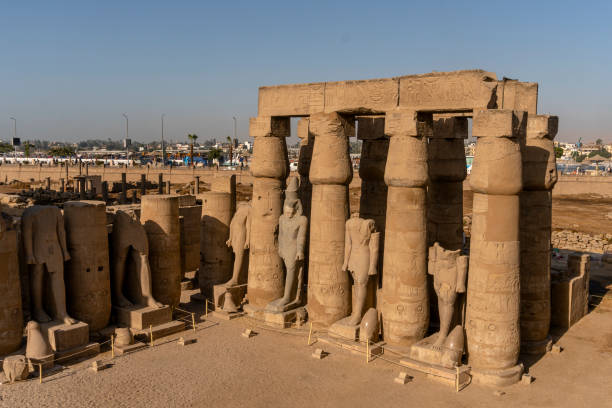 istock Ancient  Statue Ramses II of Luxor temple in Luxor. Egypt 1276261995