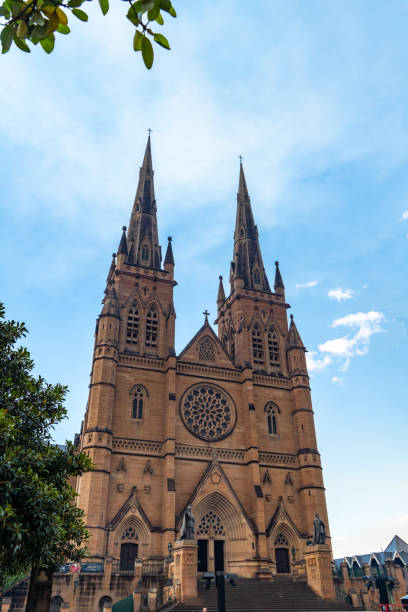 istock St. Mary's cathedral at the dusk,  Sydney, Australia 1276267031