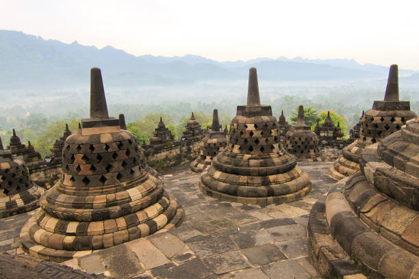istock Borobudur temple in Yogyakarta, Java Island, Indonesia 1276352687
