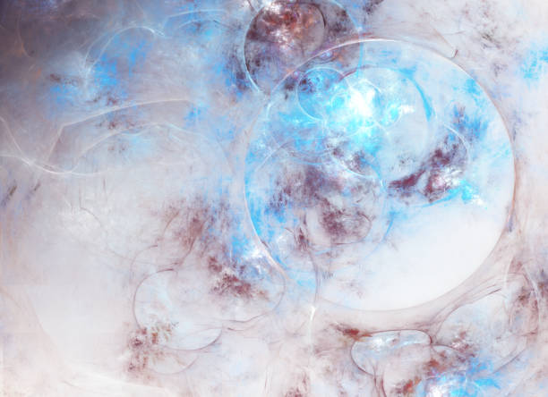istock Abstract color dynamic background with lighting effect. Fractal texture. Fractal art 1276373676