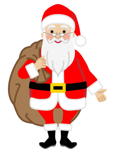 Vetores de Papai Noel Dizendo Ho Ho Ho e mais imagens de 2018 - 2018, 2019, Barba - iStock