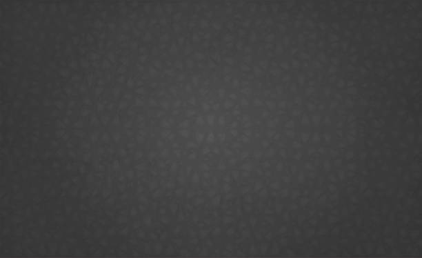 istock Black coloured grunge christmas vector background with an all over semi seamless dense pattern of christmas trees (The trees motif design is seamless, while grunge is NOT) 1276373978