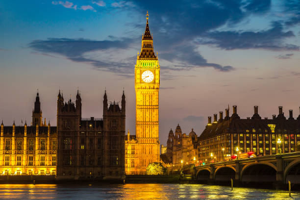 istock Big Ben, Parliament, Westminster bridge in London 1276373991