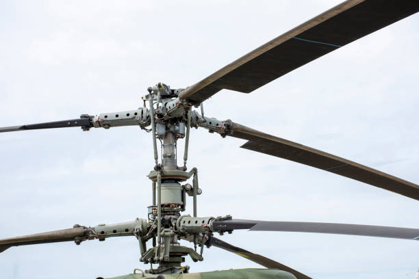 istock Blades of a modern helicopter 1276378223