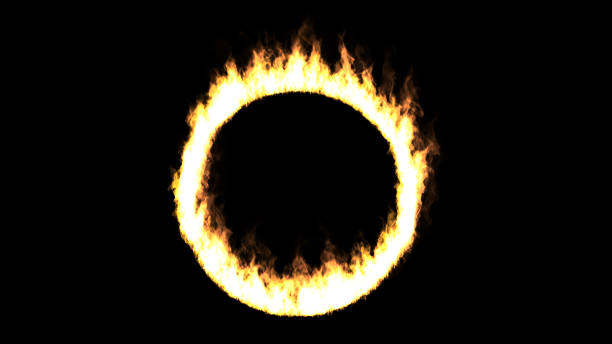 Flame of the ring of graphics