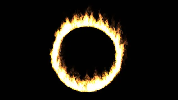 Photo of Flame of the ring of graphics