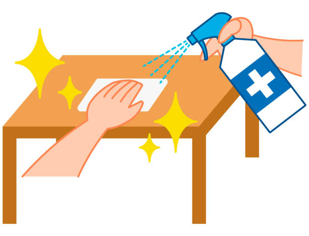 Clearing The Table Clipart Black