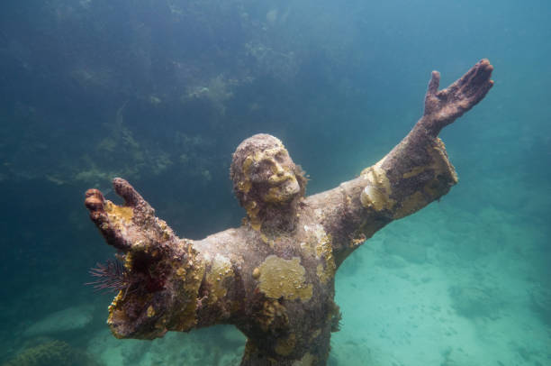 istock Christ Of The Abyss, Underwater Sculpture 1276388254