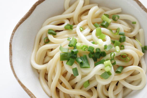 istock Japanese food, scallion and Undo noodles 1276389473
