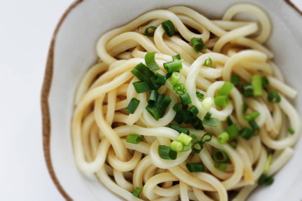 istock Japanese food, scallion and Undo noodles 1276389488