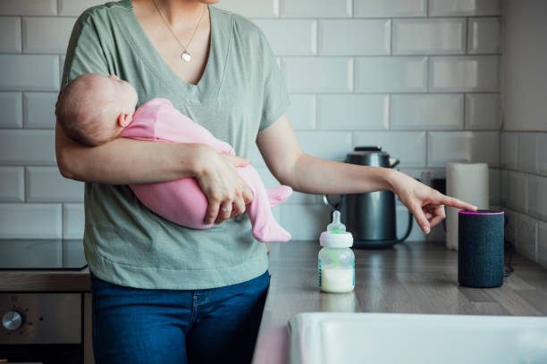 istock Helping the Baby Drift Off With Music 1276392583