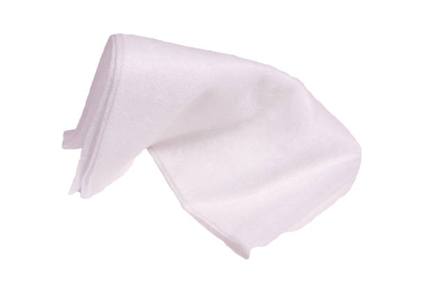 istock white viscose cloth for wiping the surface on an isolated white background 1276399737