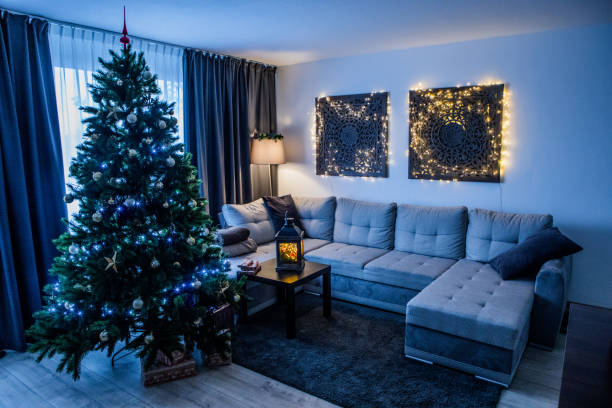 istock Christmas decorations in xmas home 1276406660