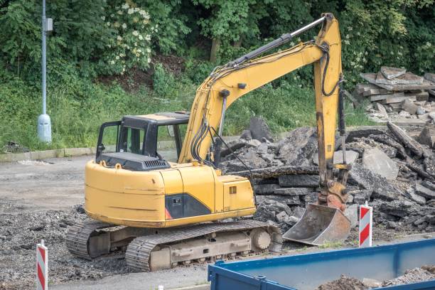 istock Hydraulic industrial excavator 1276409828