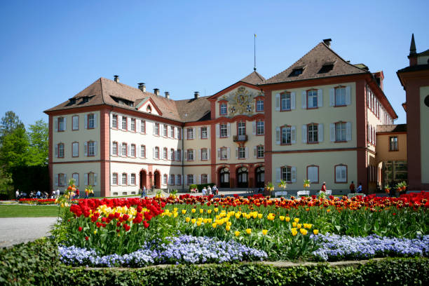 Castle Church St. Marien on island Mainau in the lake Bodensee Constance, Germany during 2000s