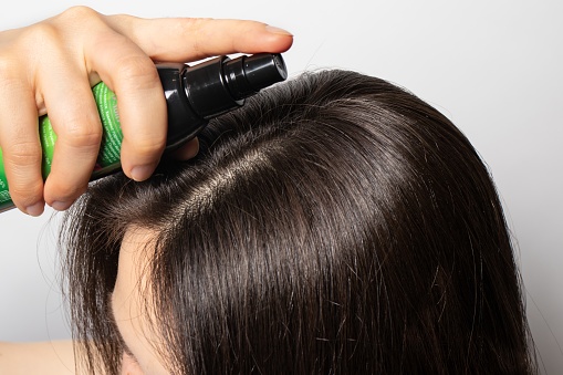 Hair care at home.