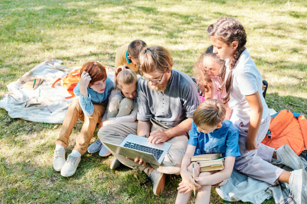 istock Teacher showing presentation to pupils 1276426786