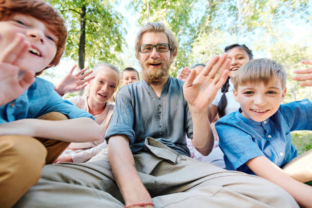 istock Welcoming you during video conferencing 1276431397