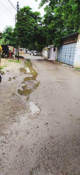 istock A street side view in the rainy seasons 1276434501