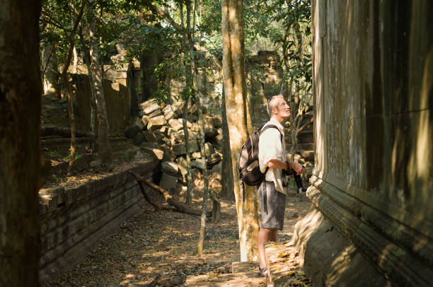 istock Tourist Among Ruins 1276444314