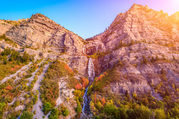 istock Bridal Veil Falls, Provo, Utah 1276445214
