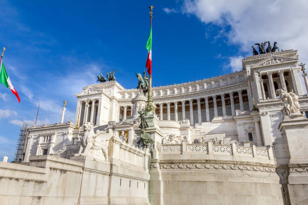 istock Monument of Victor Emmanuel, Rome, Italy 1276446693
