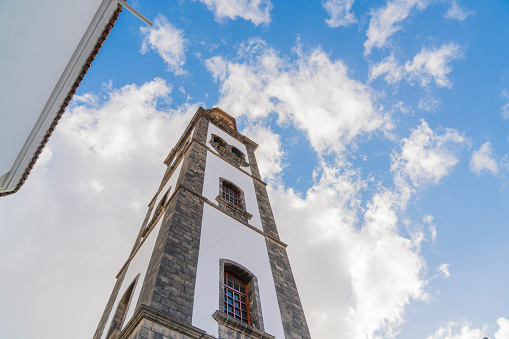 tenerife Canary island spain Nov 10 2019 :Iglesia de la Conception church Santa Cruz city Tenerife island Canary Islands Spain