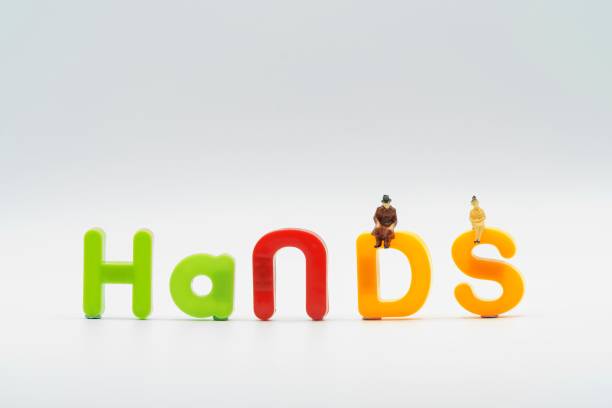 istock The word Hand written in plastic letters 1276454689