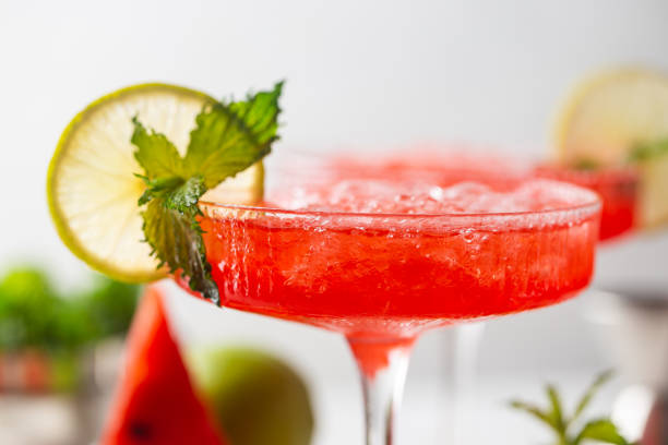 istock Watermelon cocktail margarita 1276456519
