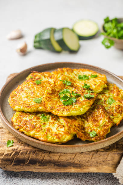 istock Green zucchini pancakes 1276456613