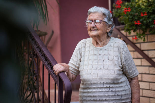 istock Senior woman looking into the distance 1276468552
