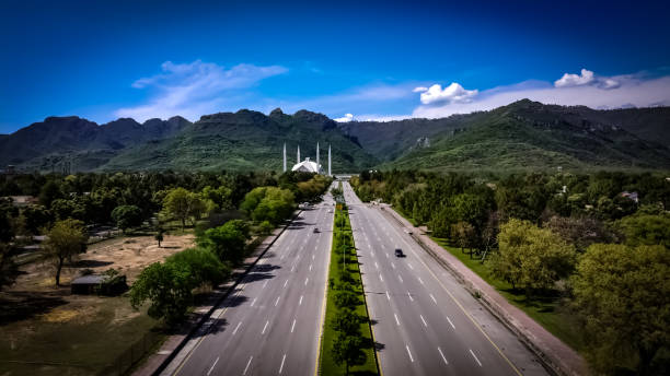 istock Aerial shot of faisal mosque 1276469887