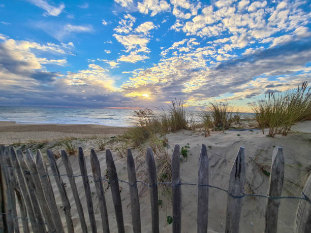istock Beautiful sandy beach by the ocean 1276471549