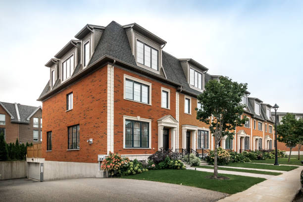 istock Townhouse in Montreal 1276481255