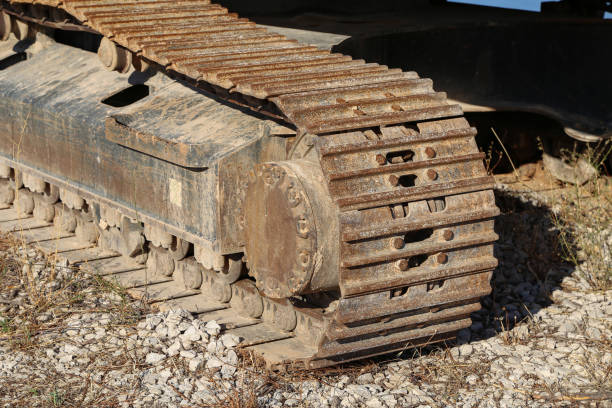 istock Close up part of a construction excavator loade machine 1276486453
