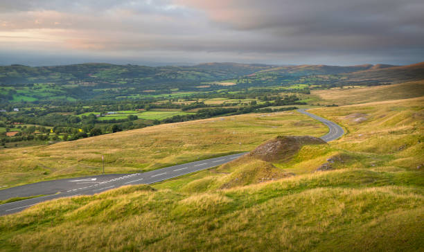 istock Mountain Road in South Wales 1276489257
