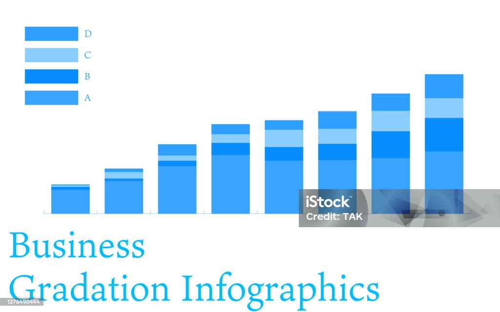 Blue Graph Infographic Bluebased Infographics Graphs Charts And Tables Stock Illustration ...
