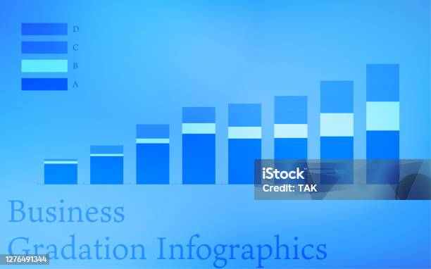 Blue Graph Infographic Bluebased Infographics Graphs Charts And Tables Stock Illustration ...