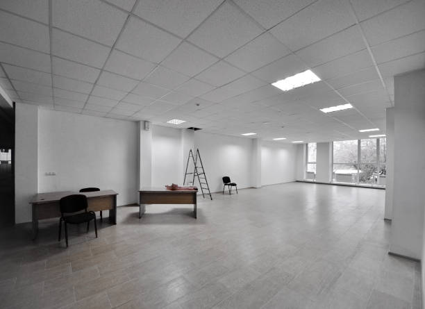 istock Interior of inexpensive office 1276493422