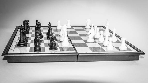 istock Chess photographed on a chessboard 1276503910