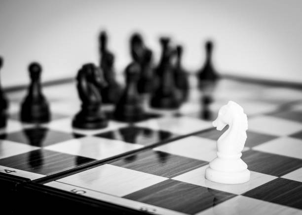 istock Chess photographed on a chessboard 1276503926