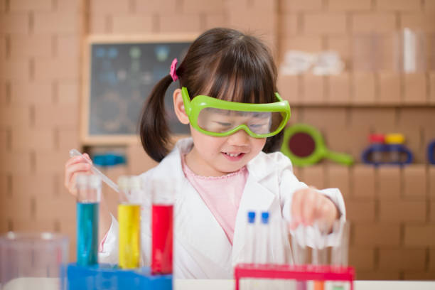 istock young girl plays science experiments for home schooling 1276504614