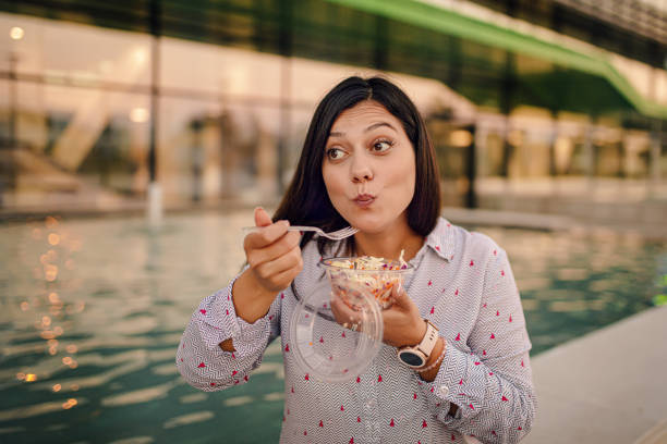 istock Young businesswoman on a break 1276505019
