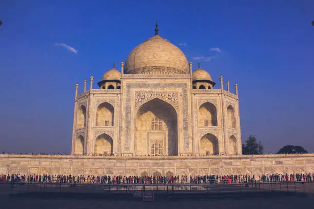 Trip to Taj Mahal in India
