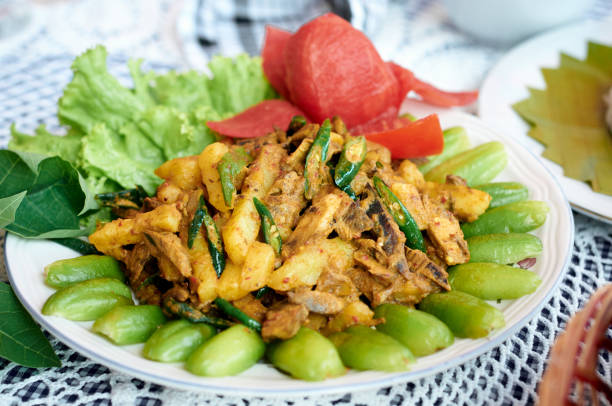 istock Smoked dry fish with spicy seasoning 1276506575