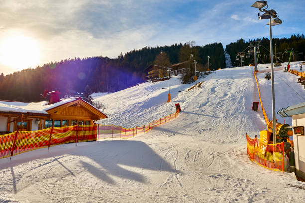 istock Ski run in the Austrian Alps in wintertime. 1276510449